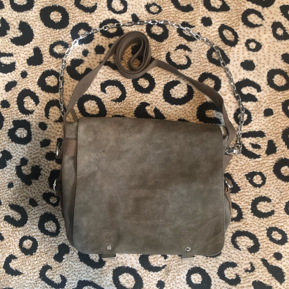 Zadig and Voltaire Suede Messenger Bag